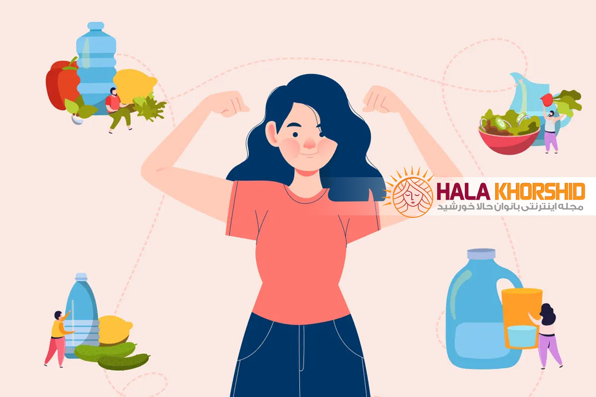 تغذیه مناسب برای دوران قاعدگی؛ راهنمای تغذیه ای برای یک دوره آرام تر